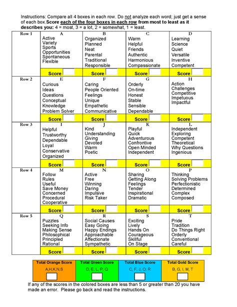 printable personality tests|Free Printable Personality Tests for Students: Classroom .